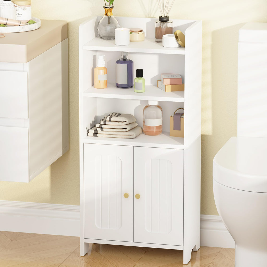 White 2 Door Bathroom Storage Cabinet C826081