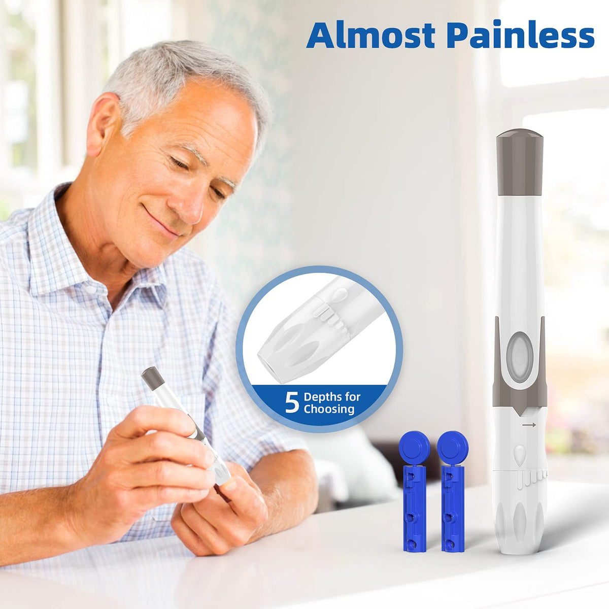 Blood Glucose Monitor Kit & 200 Test Strips G67675