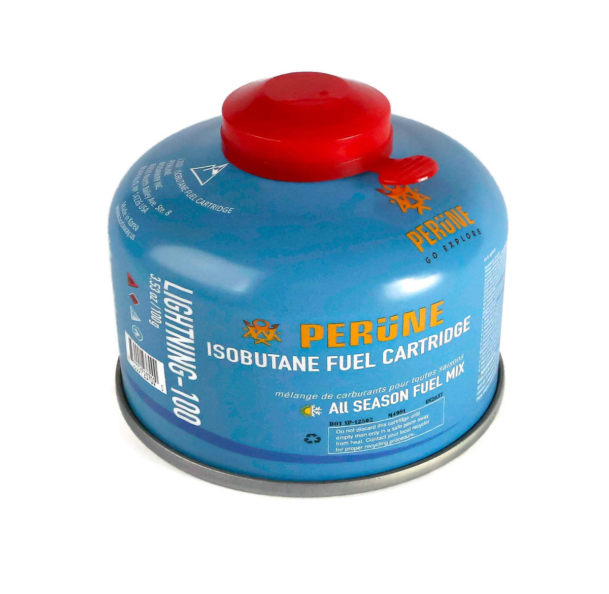 Iso-Butane Camping Fuel Gas Canister 100gram E372