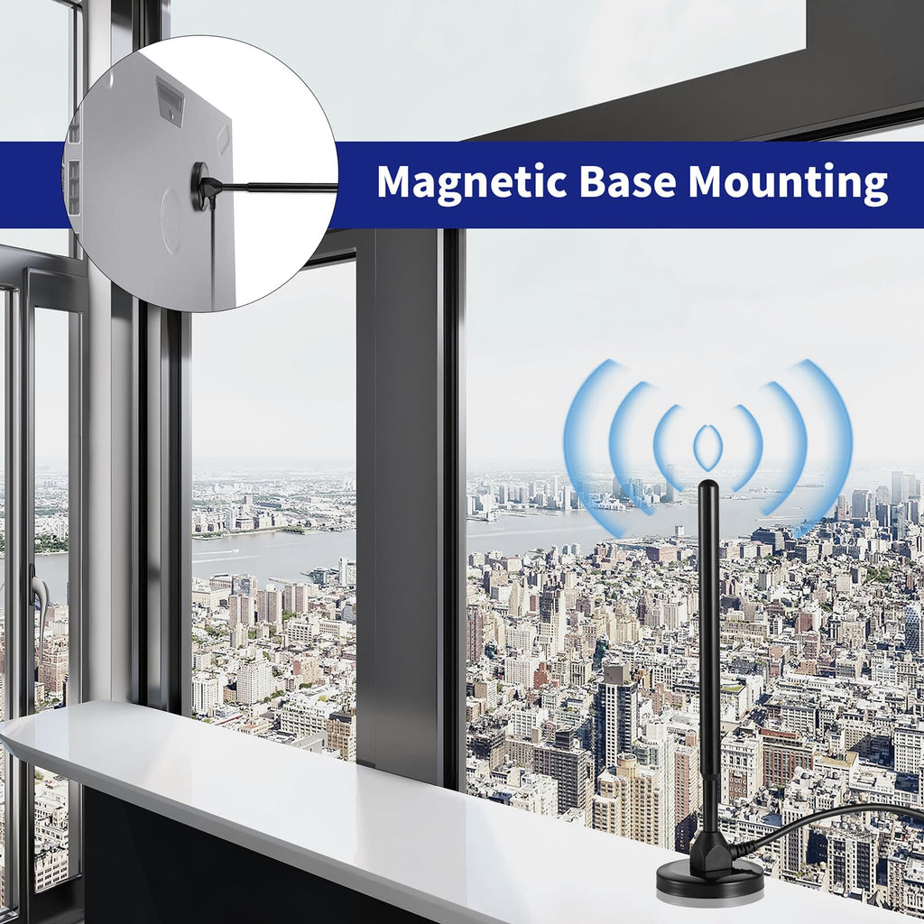 Waterproof 5.8dBi Pure Copper 915MHz LoRa Gateway Antenna with 3M Cable I88185