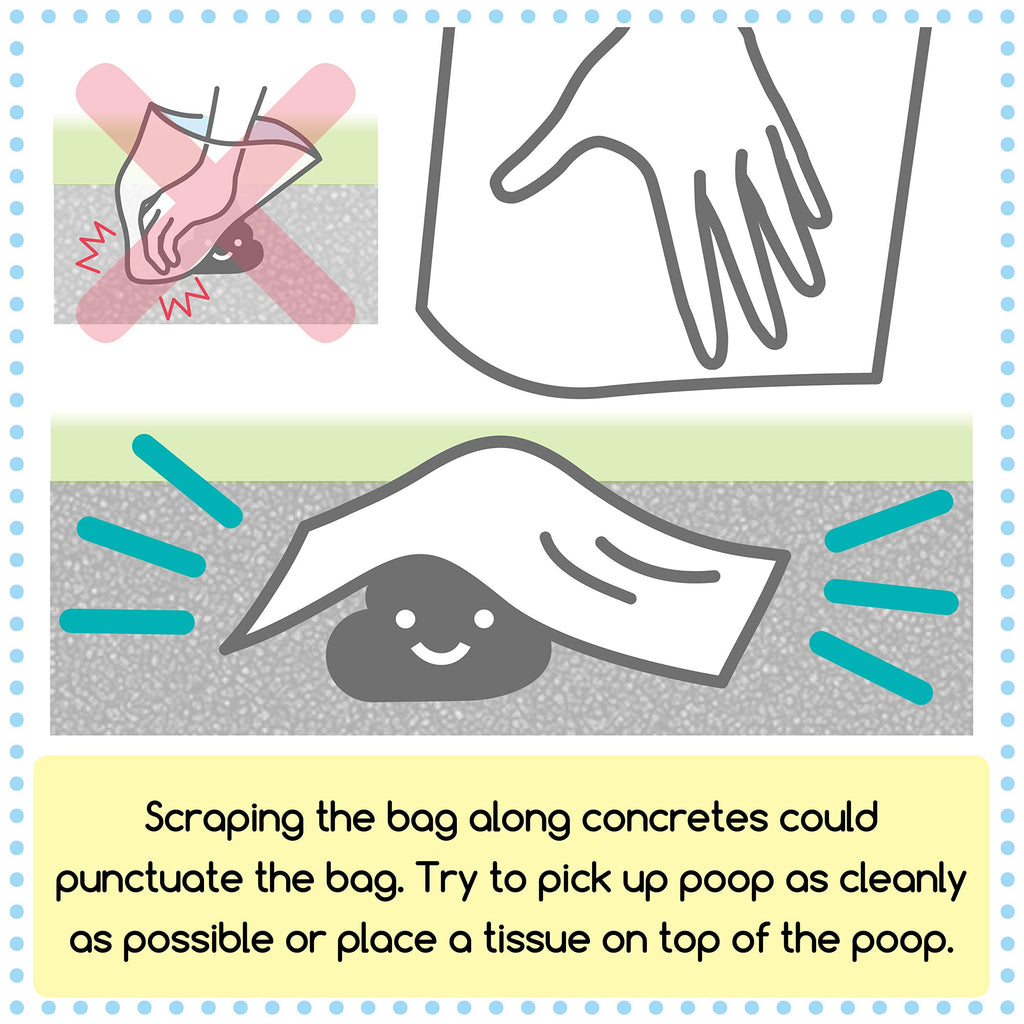 Unscented Dog Poop Bags 180 Count M53992