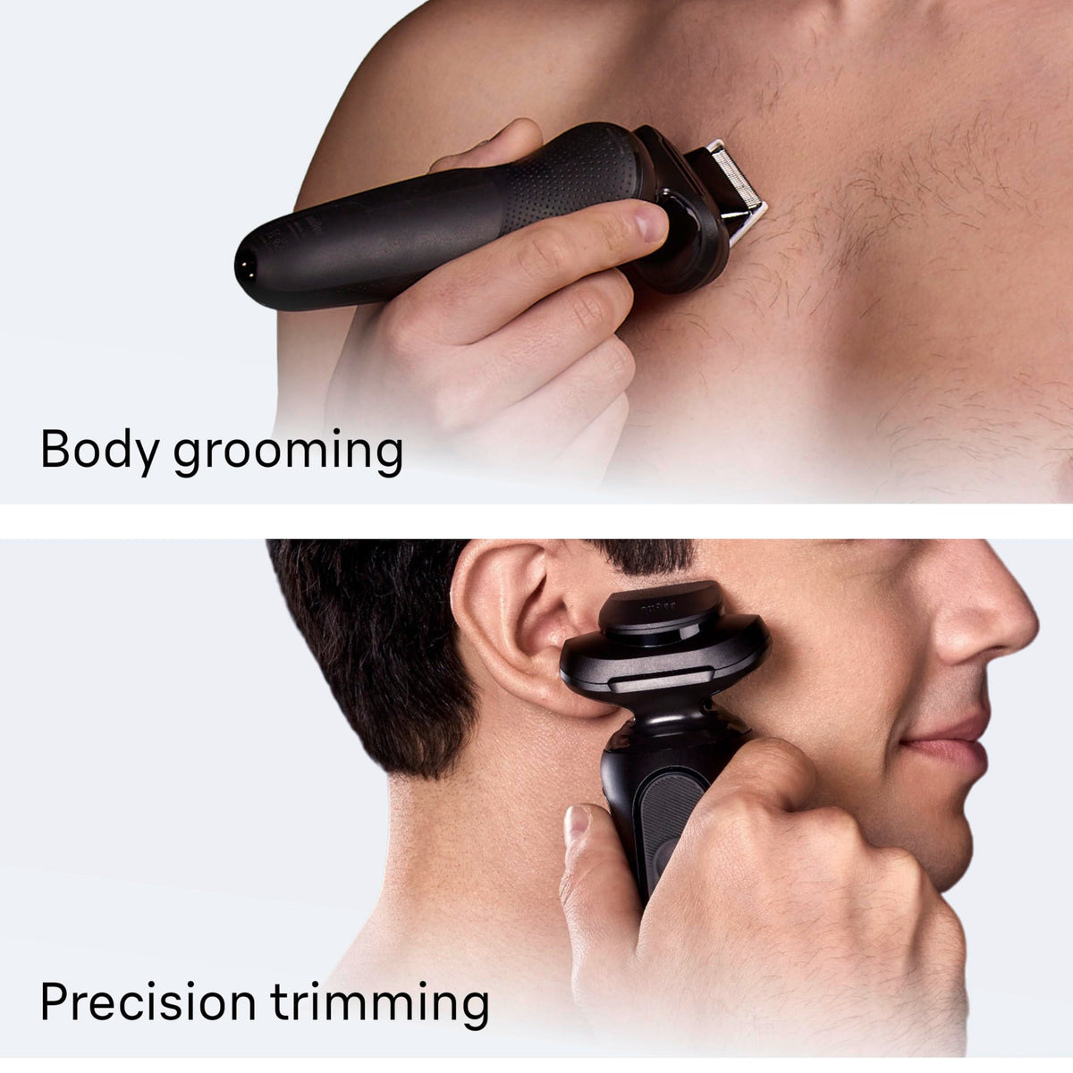Black Wet & Dry Electric Shaver with Trimmer H945365
