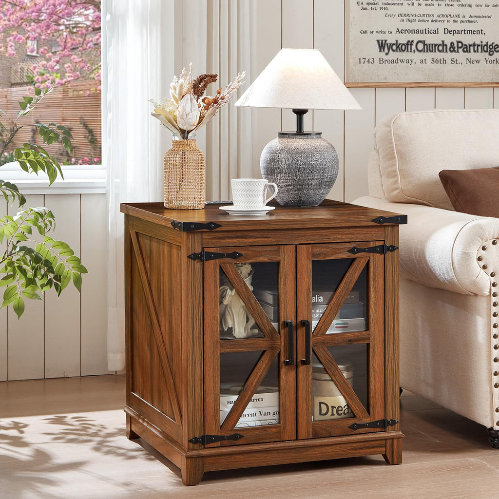 End Table Set 2 with Charger T7410