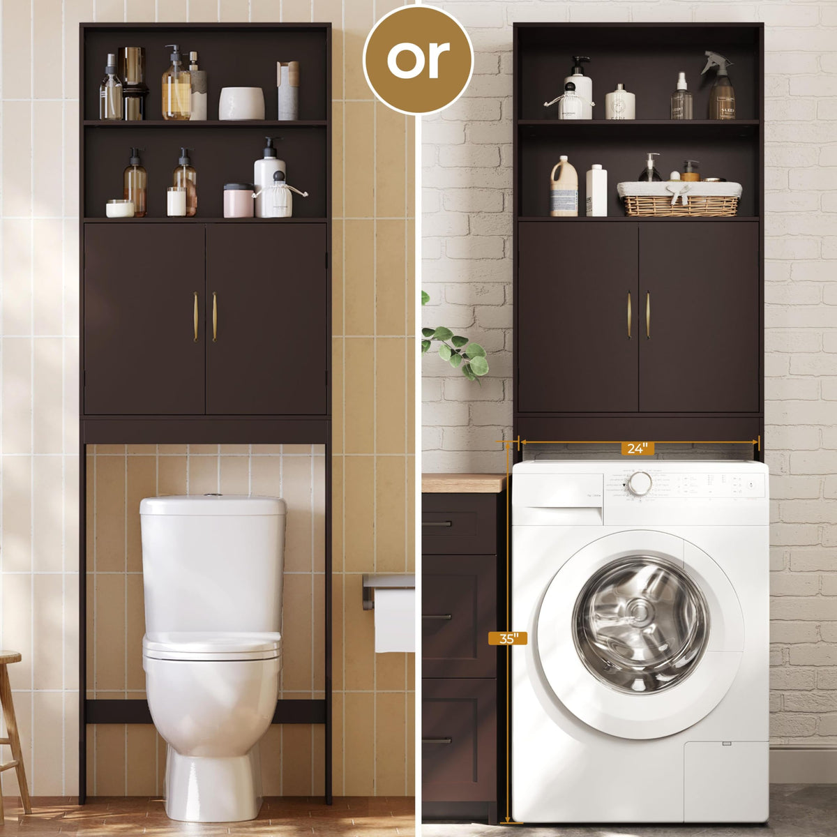 Over the Toilet Storage Cabinet B5725
