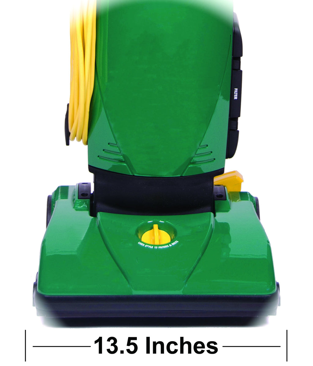 Bagged Lightweight Upright Vacuum Cleaner & Bagless Stick Vacuum with Crevice Tool X816826
