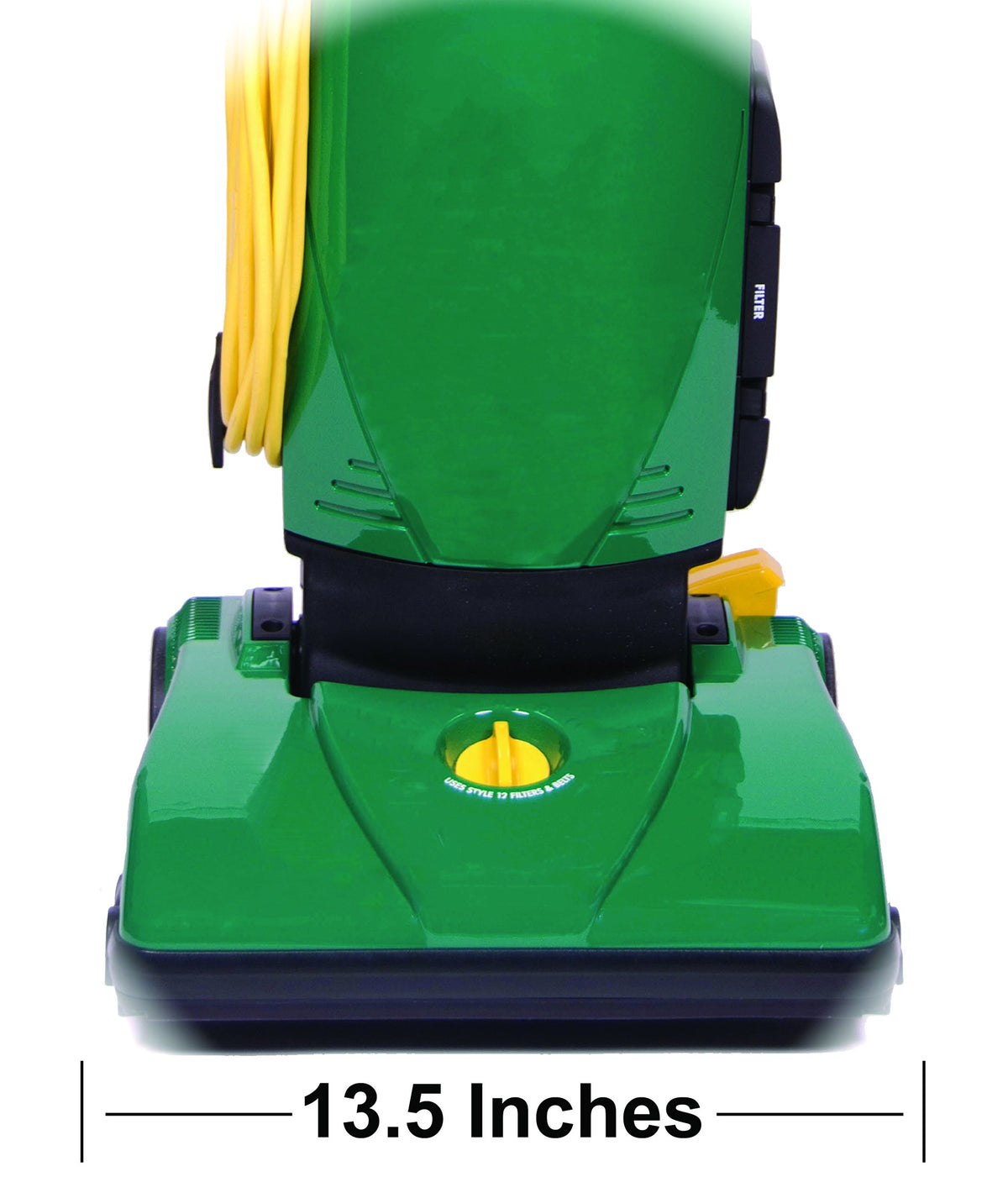 Bagged Lightweight Upright Vacuum Cleaner & Bagless Stick Vacuum with Crevice Tool X816826