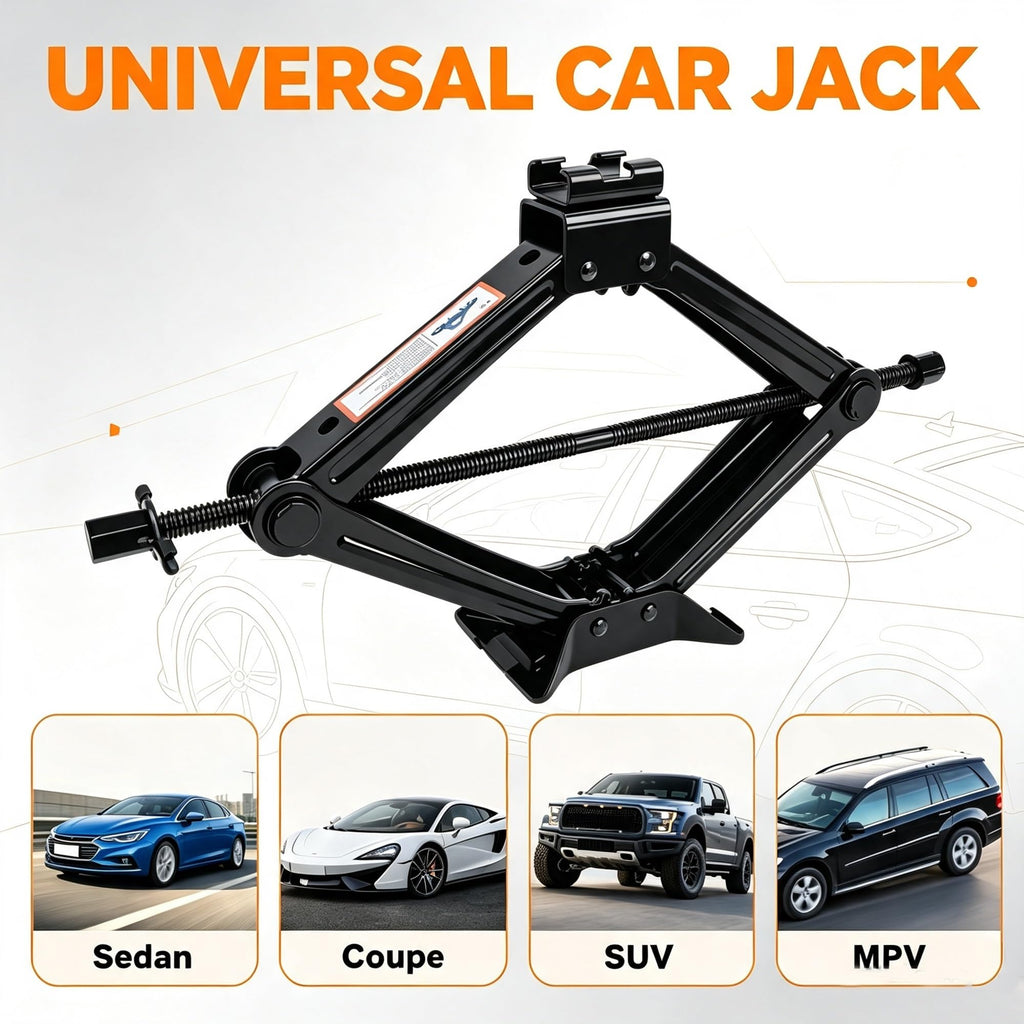 3 Ton Scissor Car Jack Kit with Wrench U7787