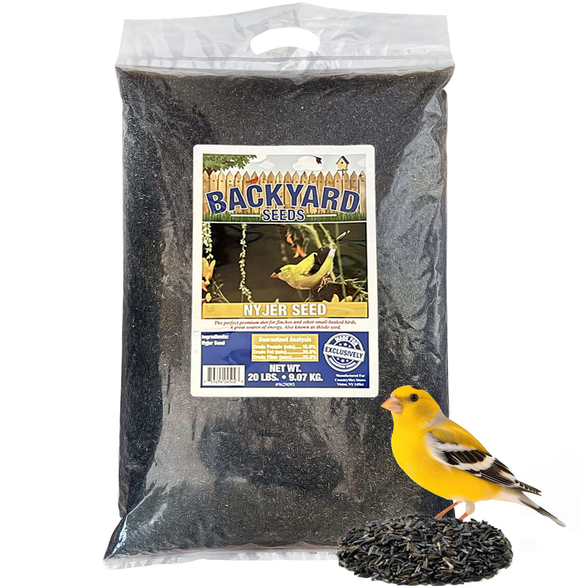 Nyjer Seed for Finches & Songbirds V821