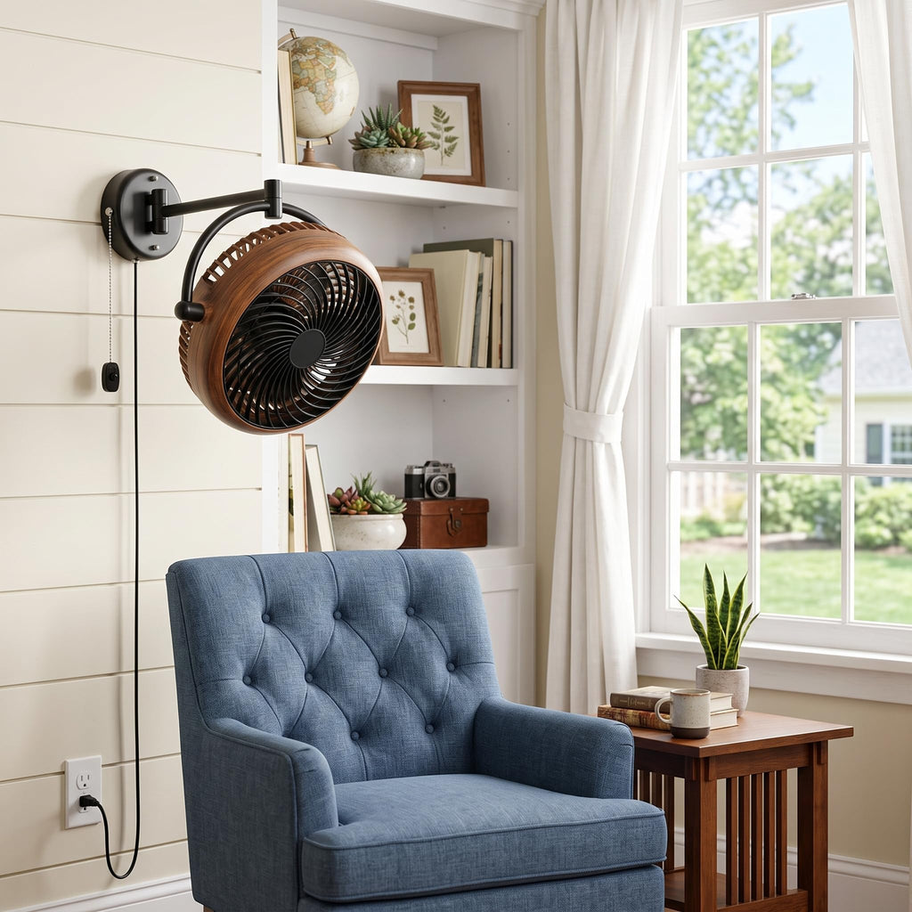 10 Inch Oscillating Wall Mount Fan U616