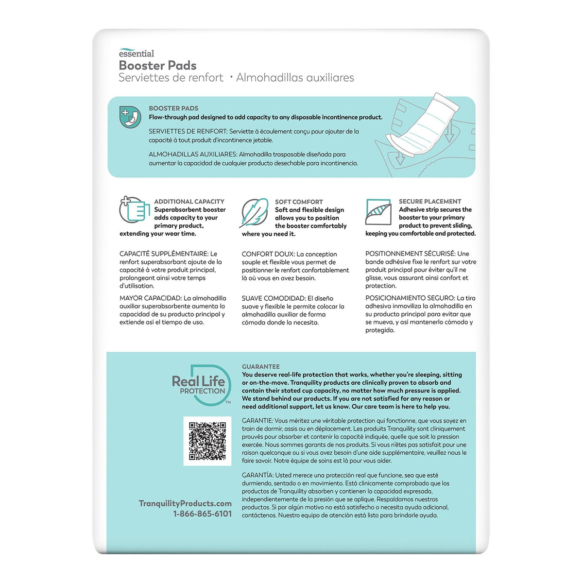 Booster Pads 200 Ct Case A52230