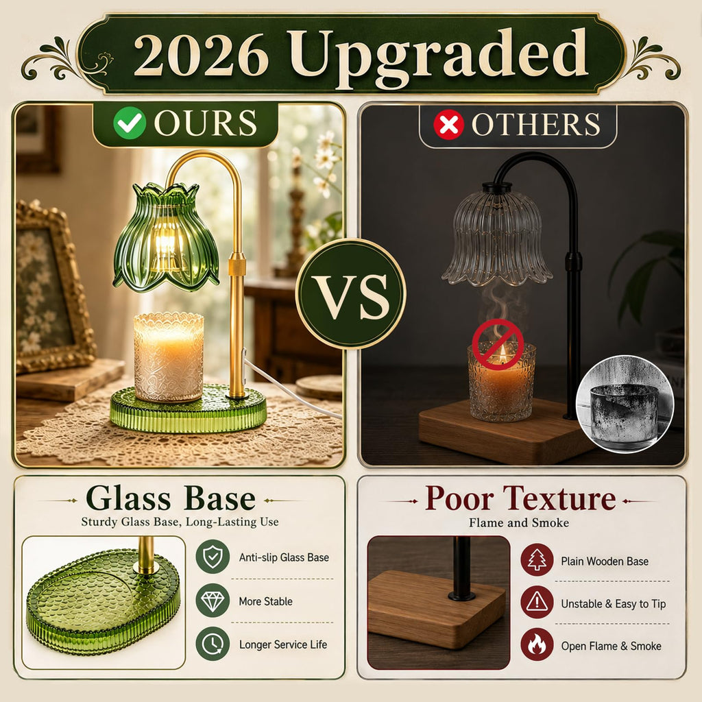 Candle Warmer Lamp with Timer Dimmer U39990