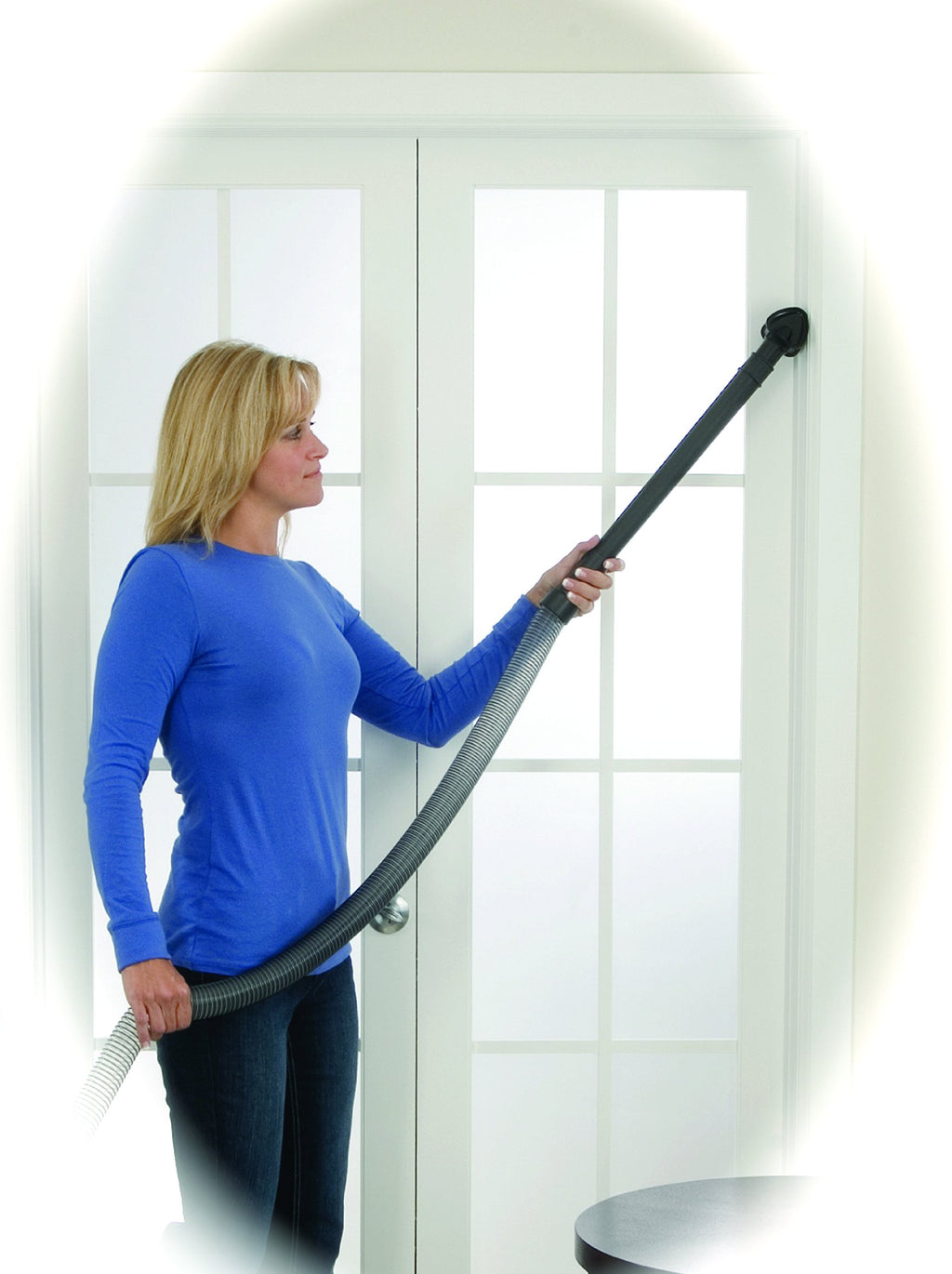 Bagged Lightweight Upright Vacuum Cleaner & Bagless Stick Vacuum with Crevice Tool X816826