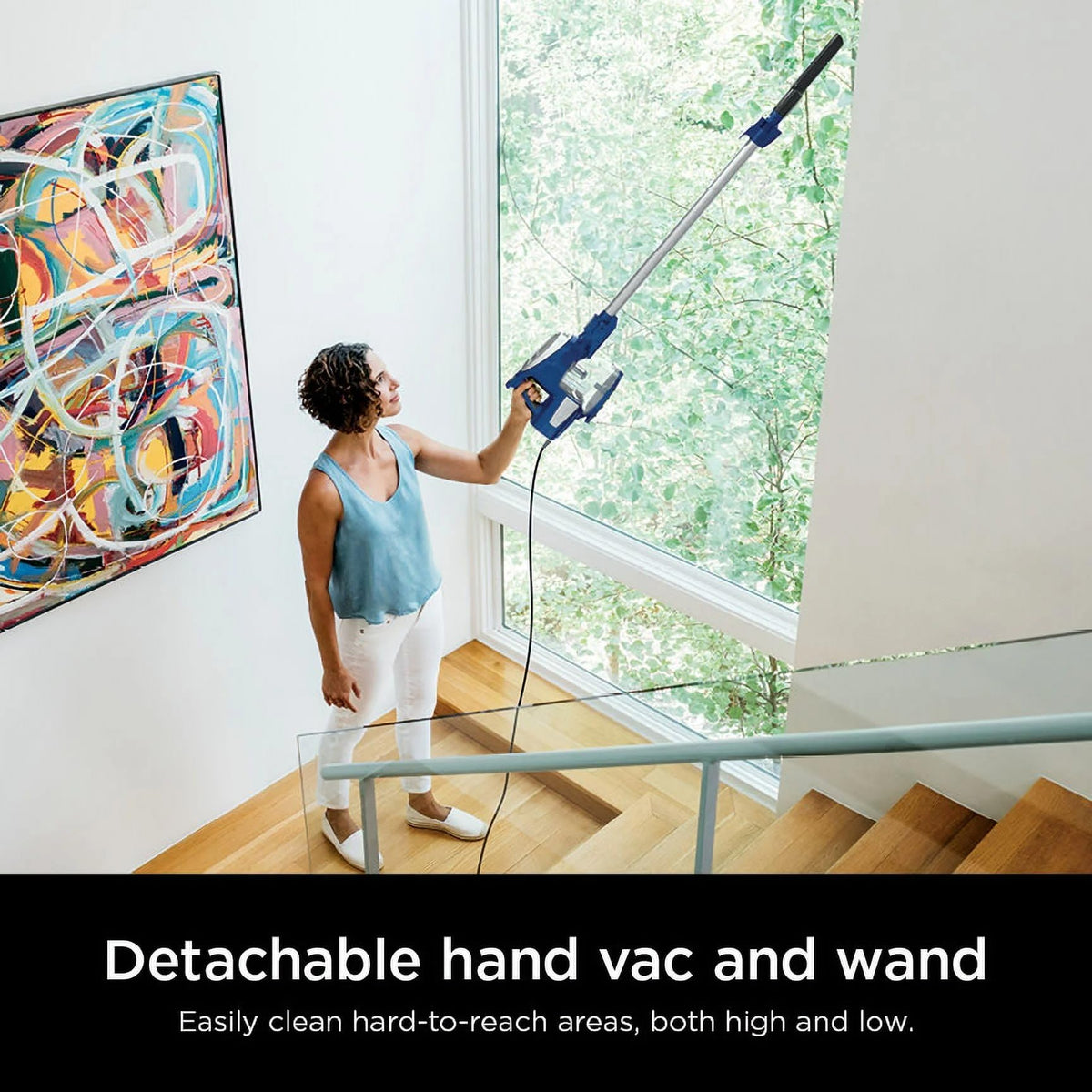 Blue Corded Stick Vacuum O391