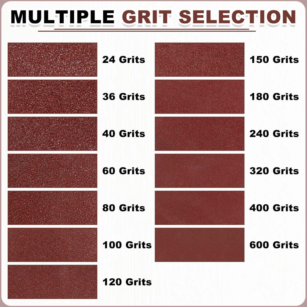 4 x 36 Inch 40 Grits Aluminum Oxide Sanding Belts F90951