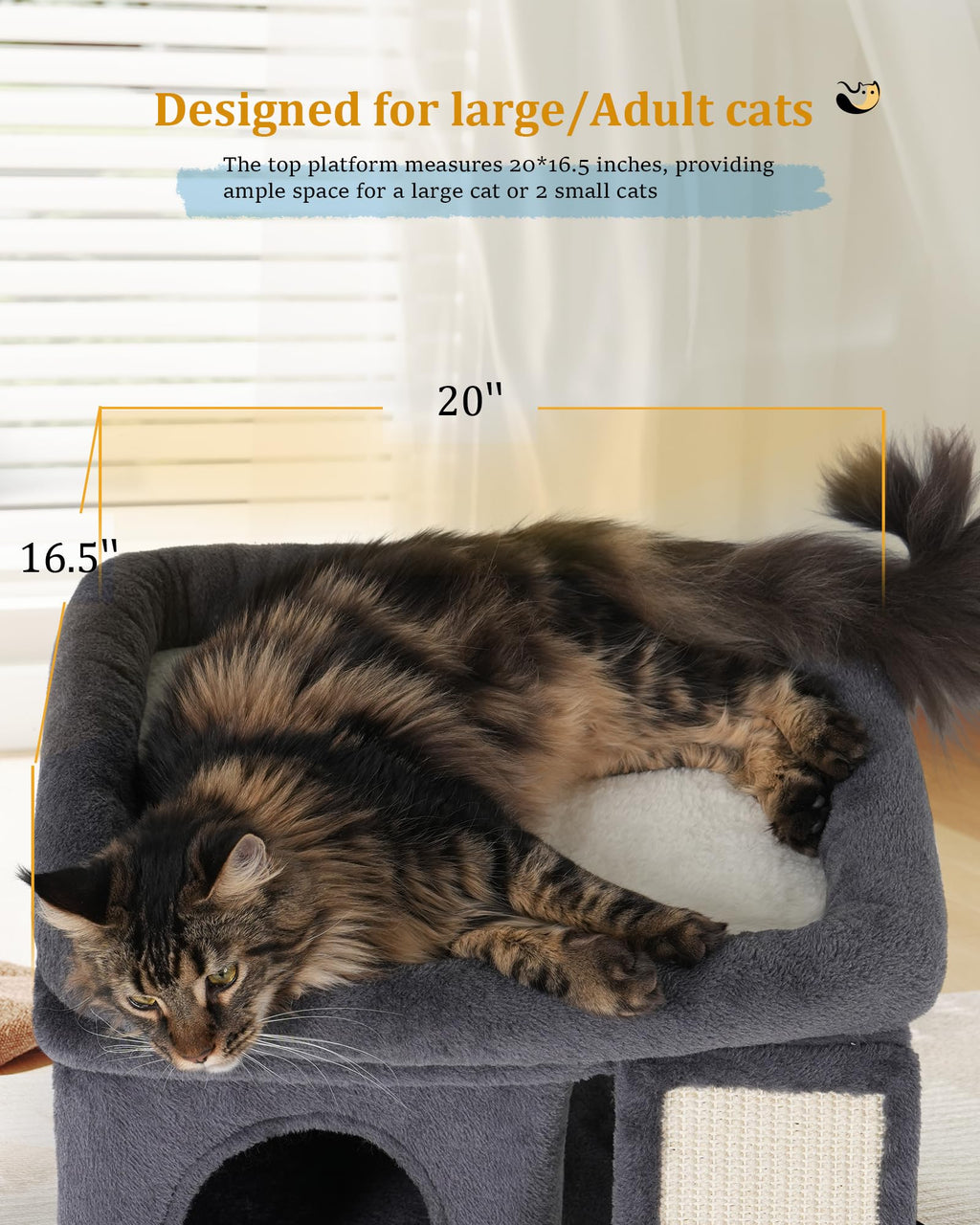 Cat Tree with Perch Bed G3020