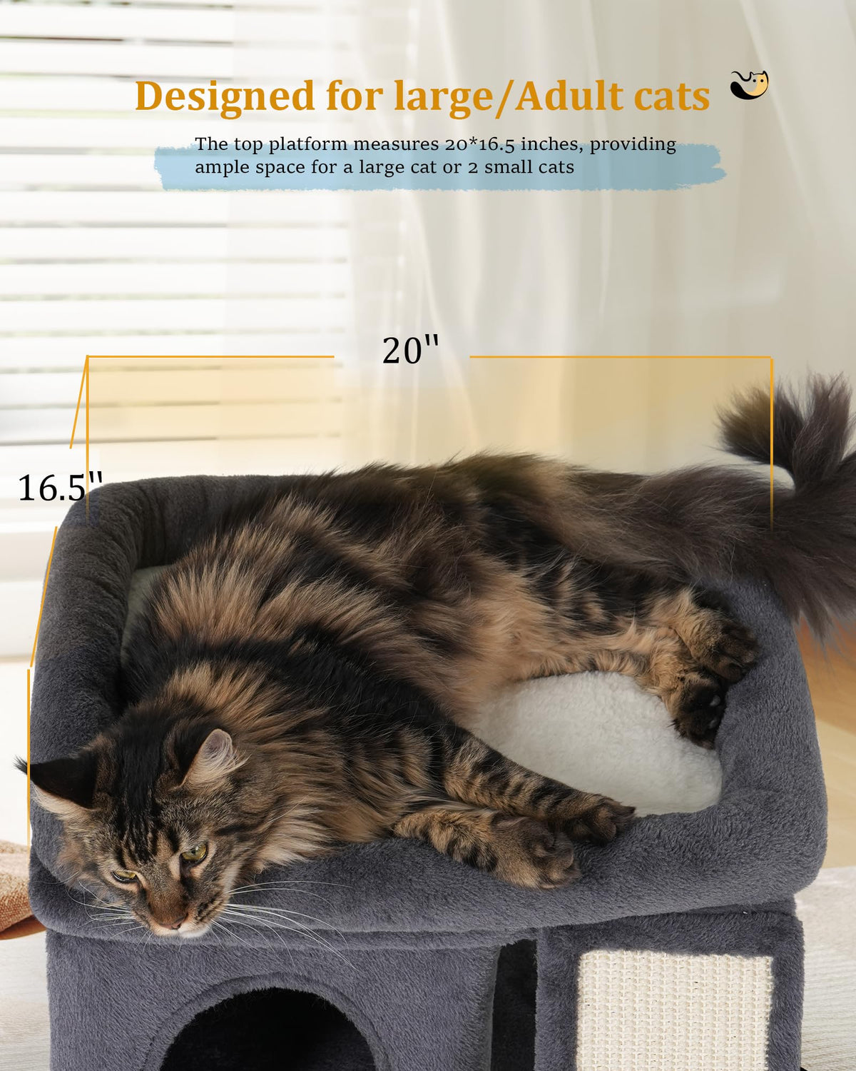 Cat Tree with Perch Bed G3020