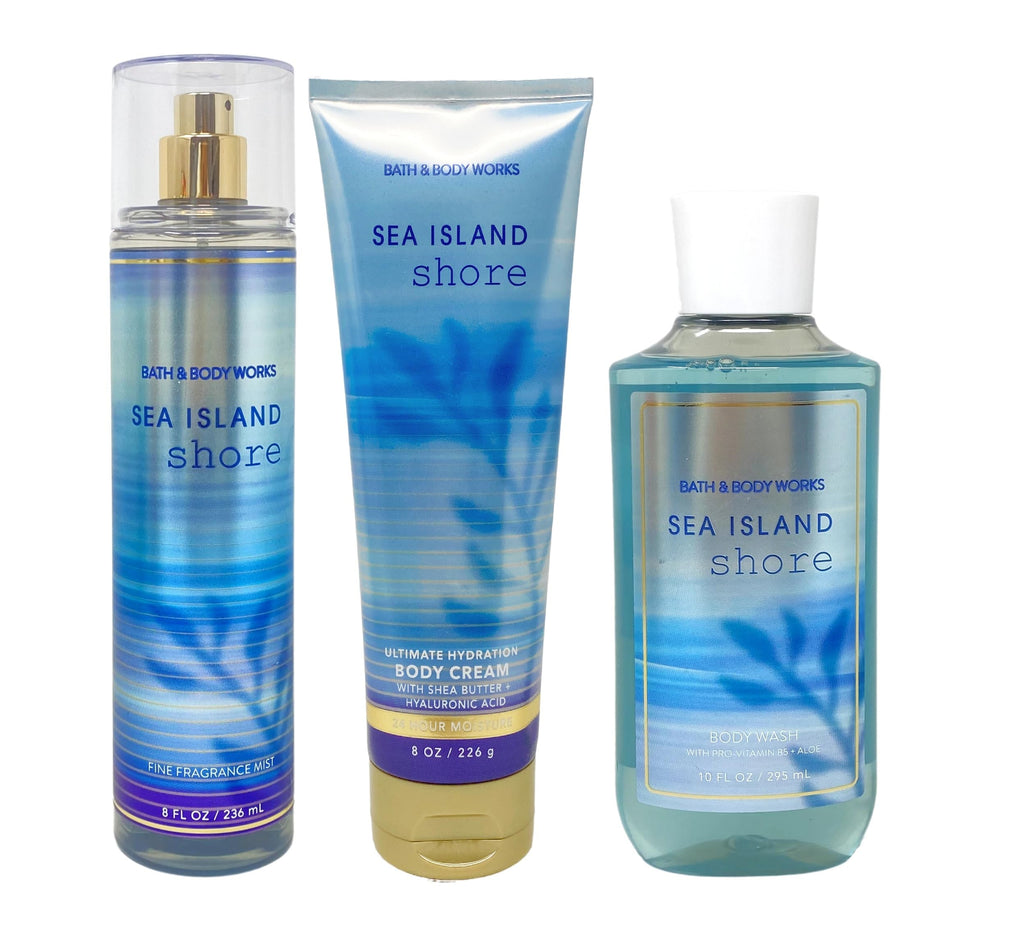 8oz Fine Fragrance Mist, 10oz Shower Gel and 8oz Body Cream 3-Piece Bath and Body Bundle Z868386