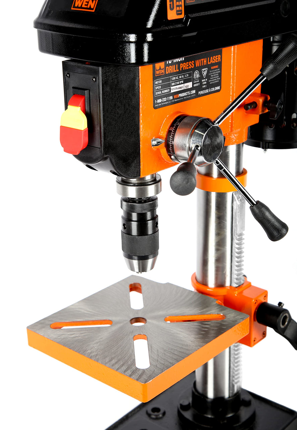 10-Inch 5-Speed Cast Iron Benchtop Drill Press D845098