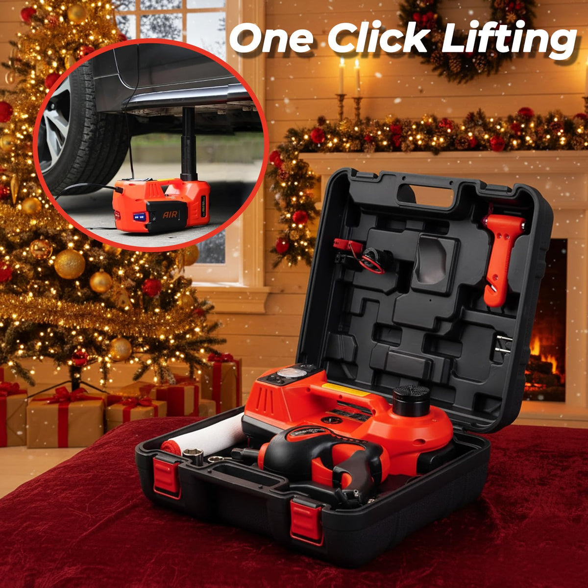 5 Ton 12V Electric Car Jack Kit O5694