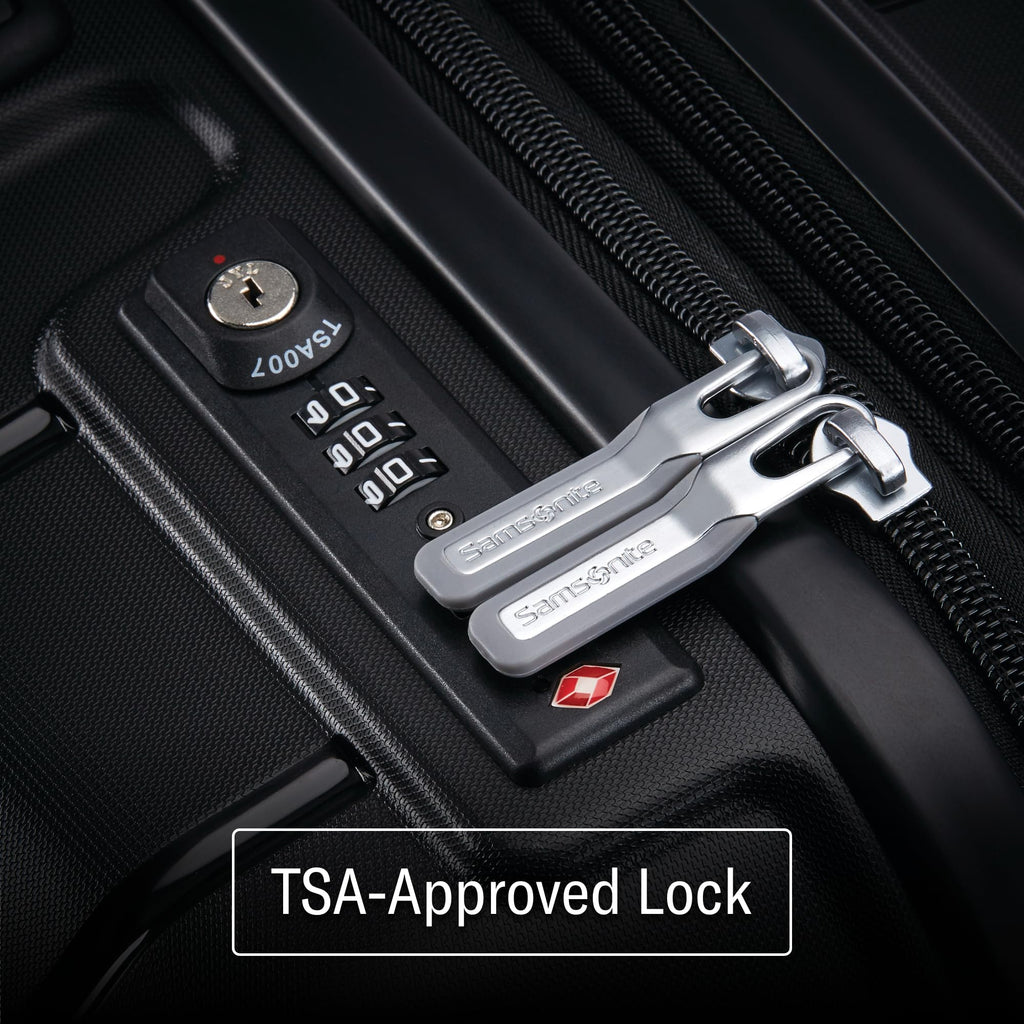 Hardside Carry-On Luggage with Spinner Wheels Y779