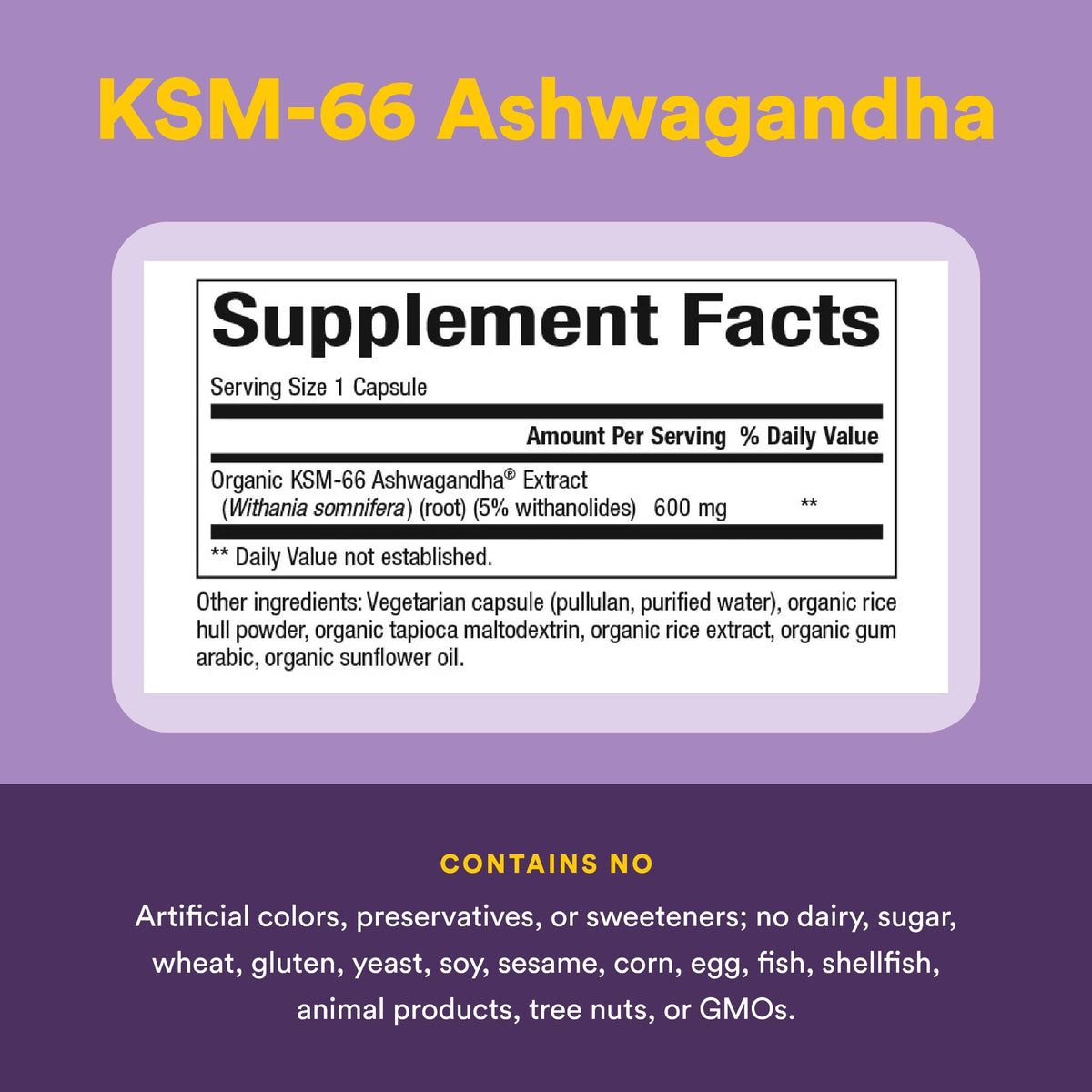 Ashwagandha 600 mg 30 Veg Caps F303112