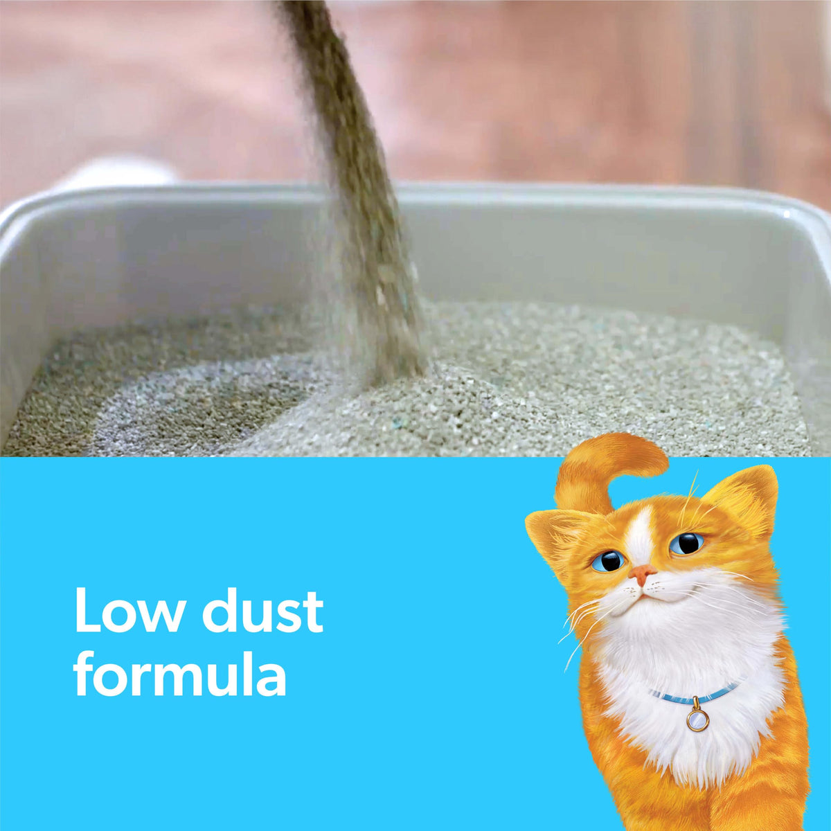 Multi Cat Clumping Cat Litter with Ammonia Block Tech 14 lb T1763