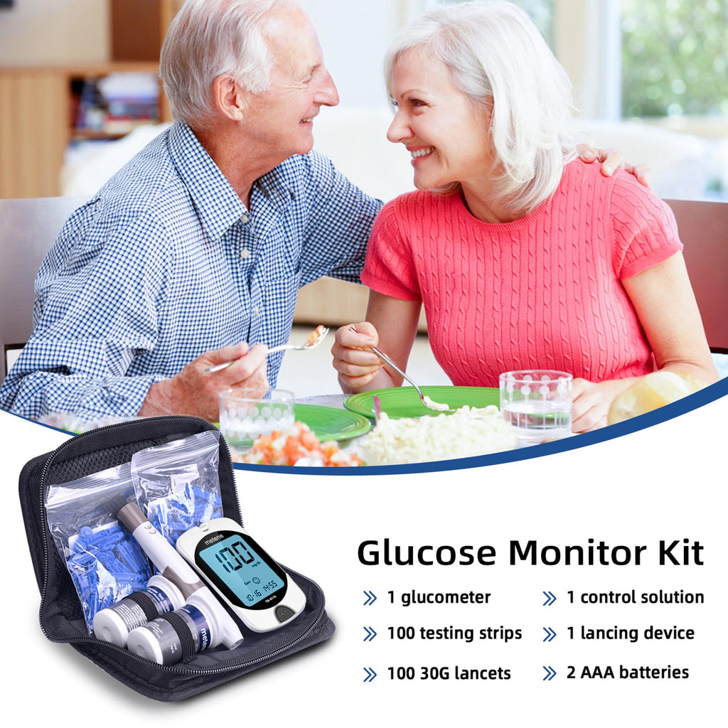 Blood Glucose Monitor Kit & 200 Test Strips G67675