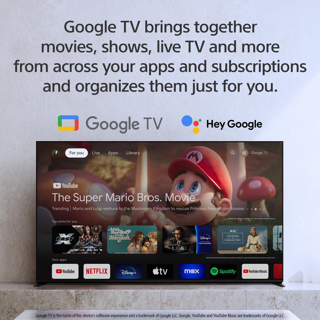 55 Inch Mini LED QLED 4K HDR Smart Google TV N1455