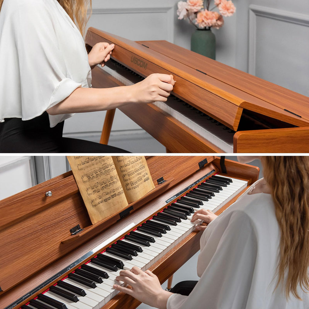 88 Key Weighted Digital Piano with Triple-Pedal F5069