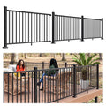 3 Pack Aluminum Porch and Deck Railing Kit with 4 Post A579