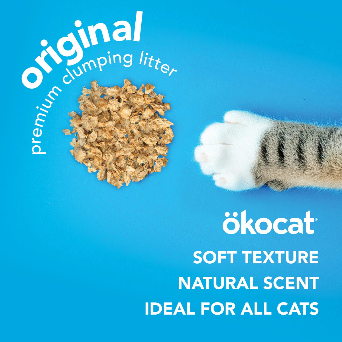 Unscented Wood Clumping Cat Litter 13.2 pounds L47849