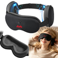 Bluetooth Sleep Mask, White Noise Headphones, 100% Blackout Q90123