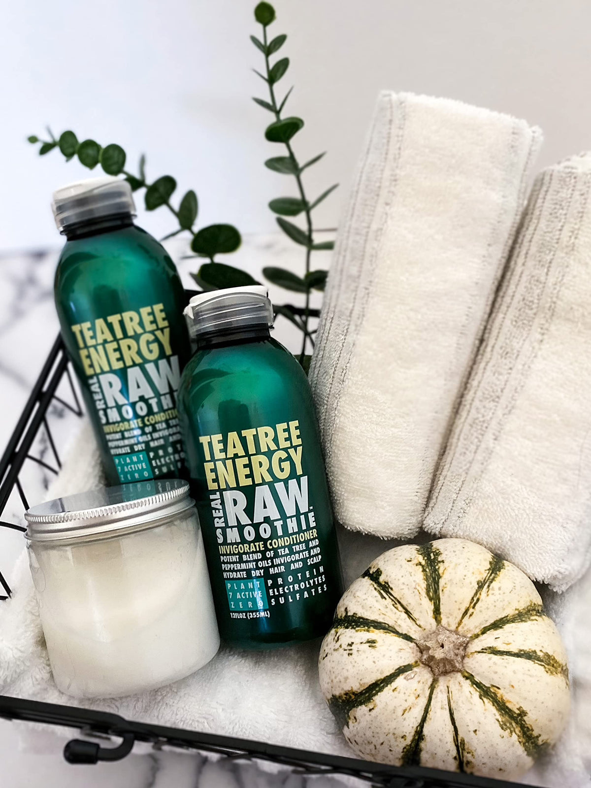 Tea Tree Shampoo & Conditioner Set Sulfate & Paraben Free P4012