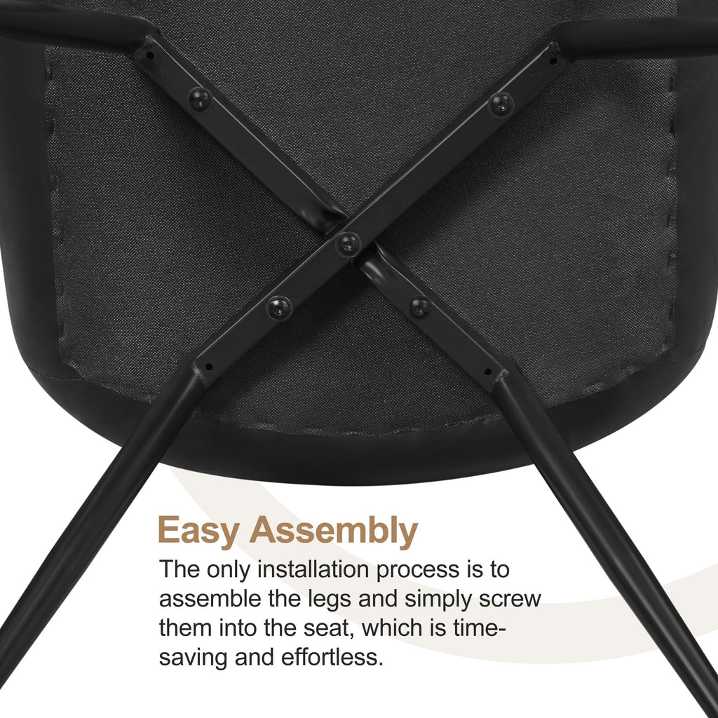 Black Dining Chairs Set of 6 P816266