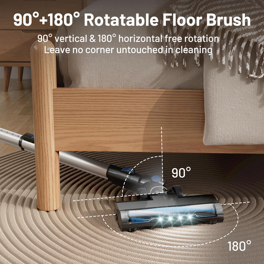 Cordless Stick Vacuum with LED Screen M467
