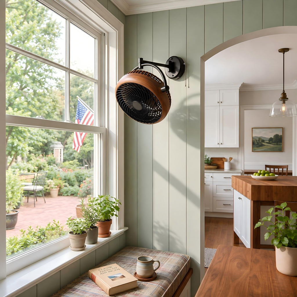 10 Inch Oscillating Wall Mount Fan U616