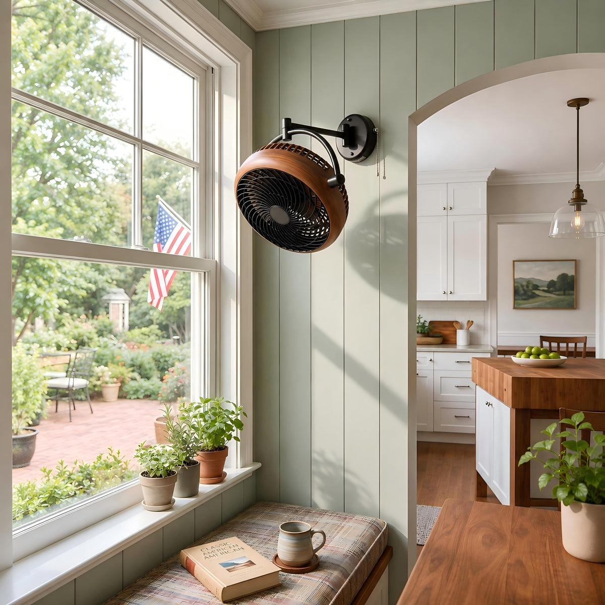10 Inch Oscillating Wall Mount Fan U616