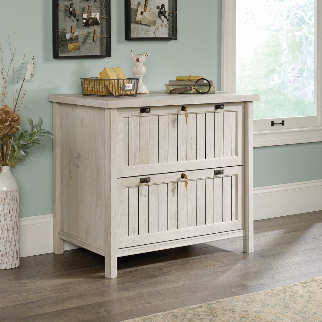 2 Drawer Lateral File Cabinet with Lock W8631